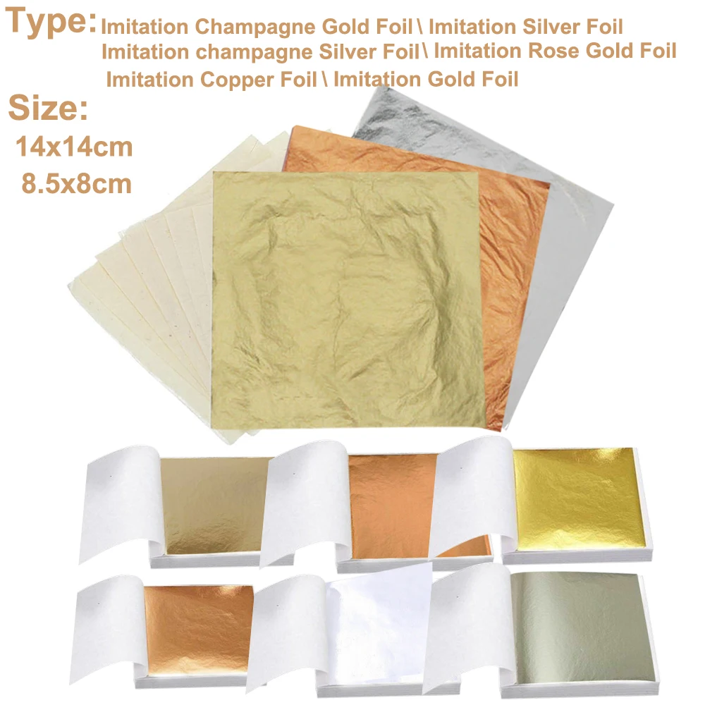 100 Uds. De copos de hojas de  - Gold Foil Flakes reseña y precio