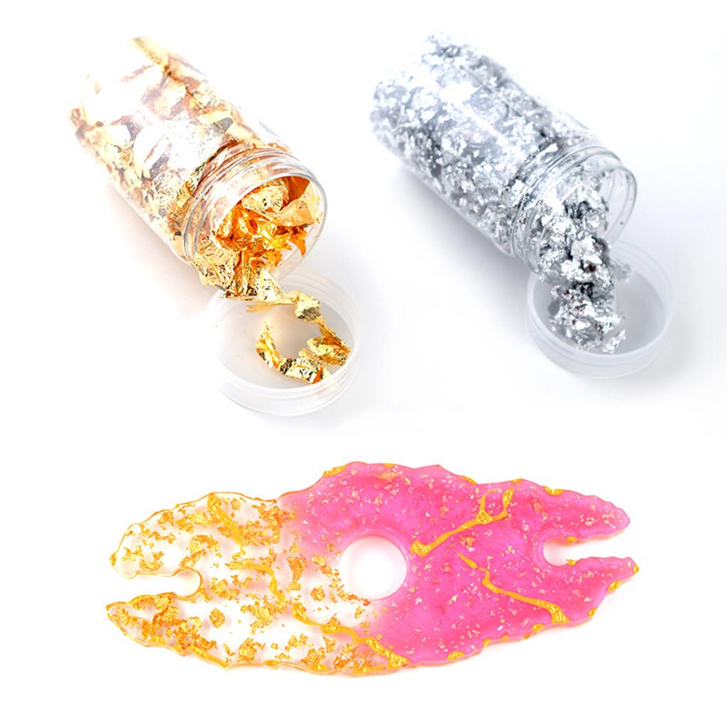 6 Piezas de Láminas de Papel D - Gold Foil Flakes reseña y precio